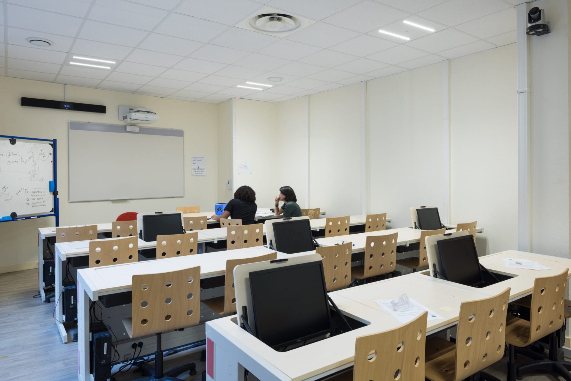 Eclairage de l'école de chimie Paris