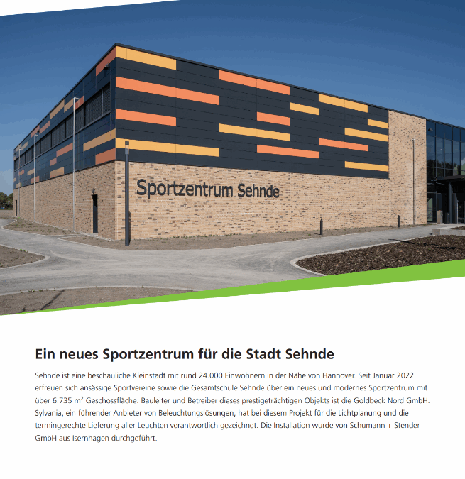Case Study Sportzentrum Sehnde
