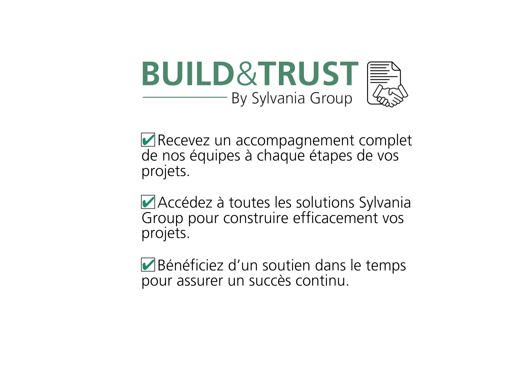 Build & trust