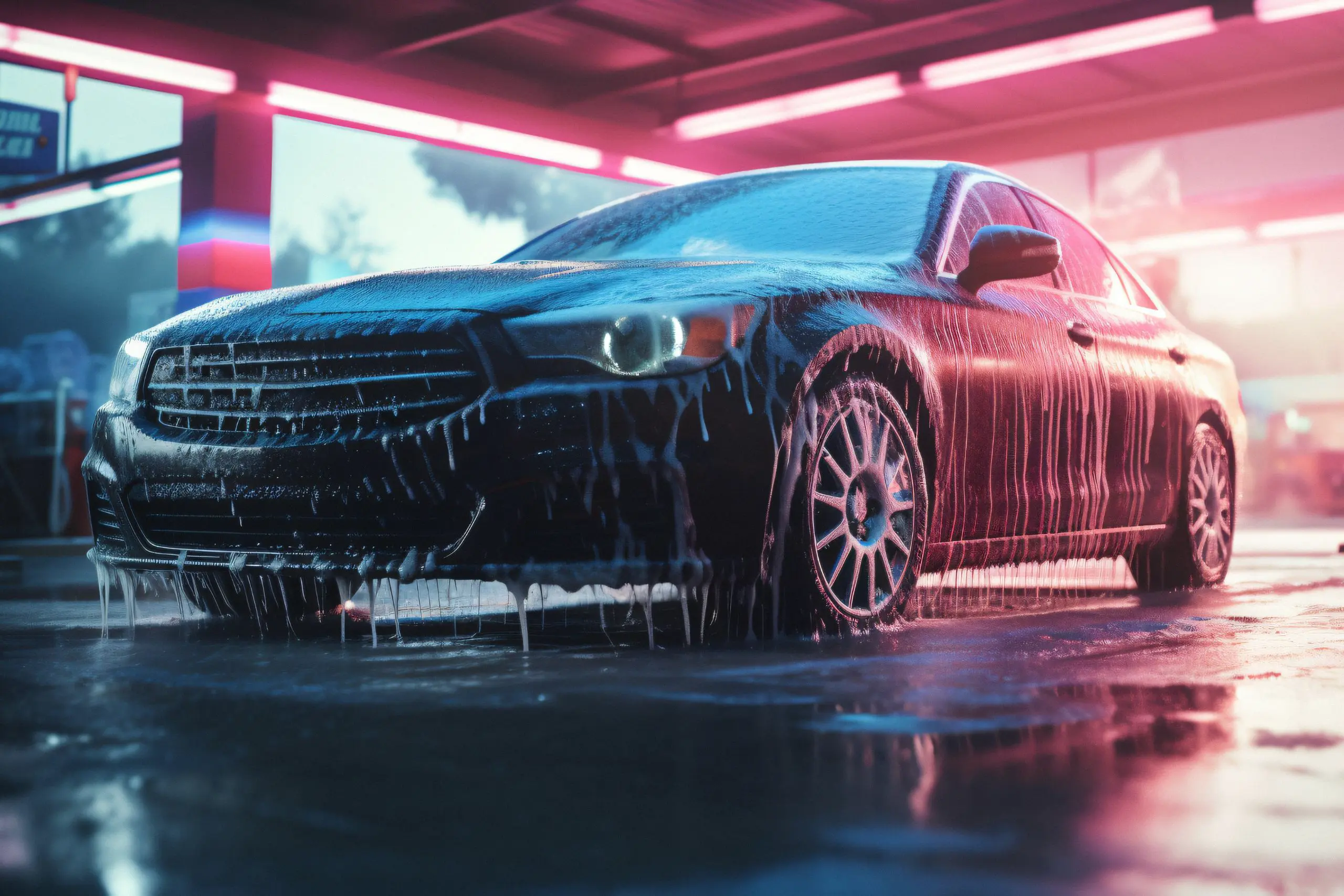 Lavage de voitures