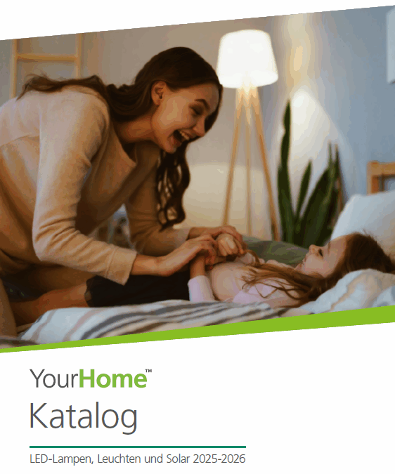 YourHome Leuchten, LED-Lampen und Solar Katalog